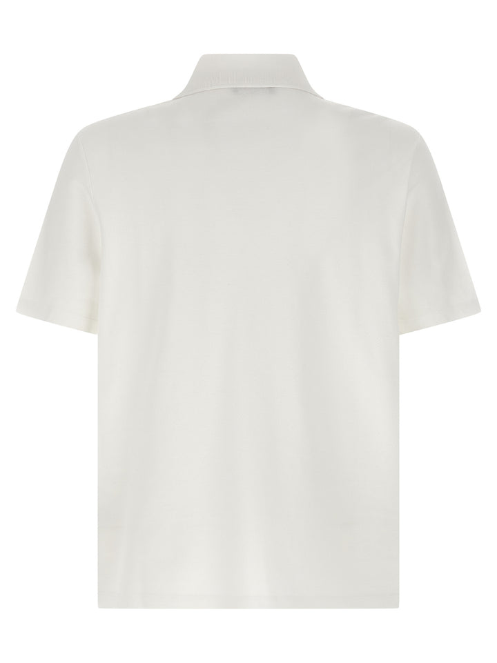 Balmain Bicolor Cotton Polo Shirt