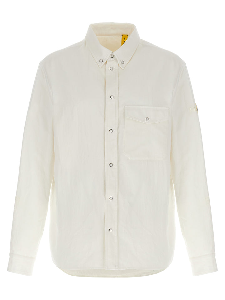 MONCLER GENIUS White Polyamide Blouse