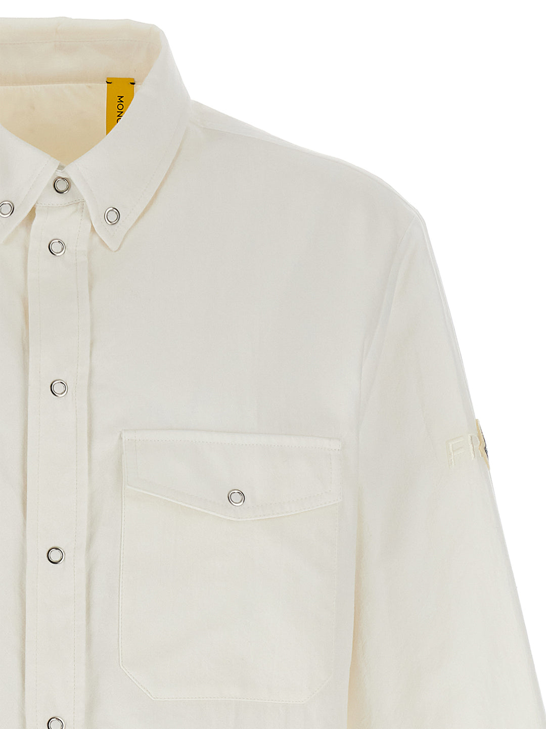 MONCLER GENIUS White Polyamide Blouse