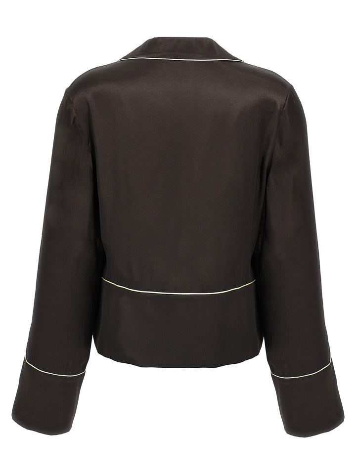Off-White Black Acetate Blouse