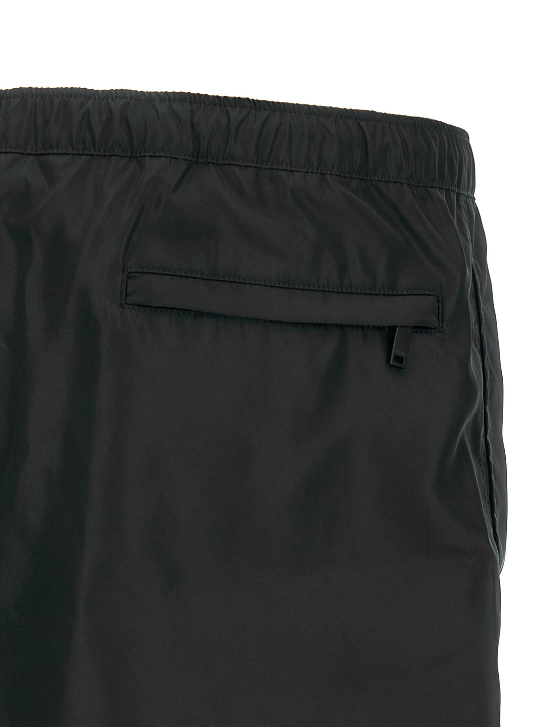 Valentino Garavani Black Polyamide Swim Shorts