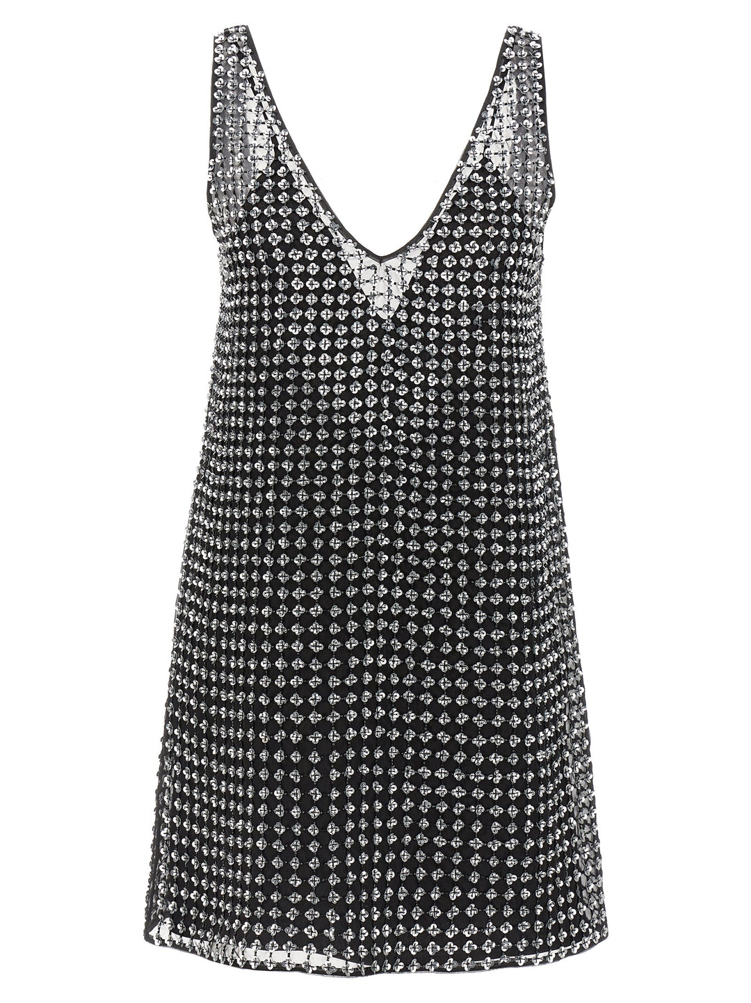 Max Mara Black Silk Short Dress