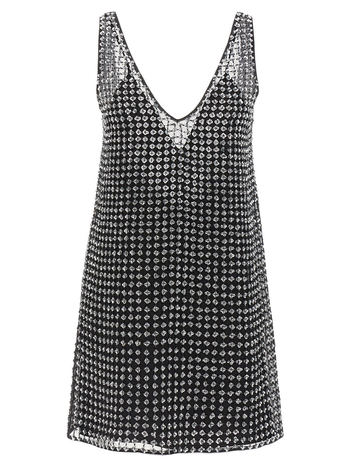 Max Mara Black Silk Short Dress