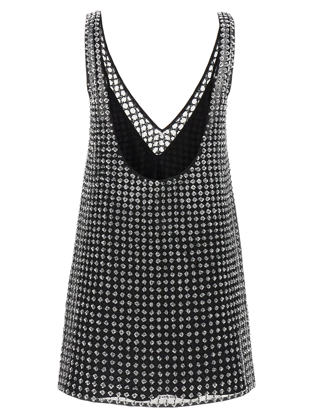 Max Mara Black Silk Short Dress