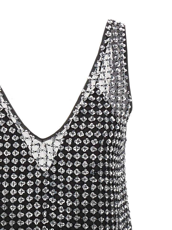Max Mara Black Silk Short Dress