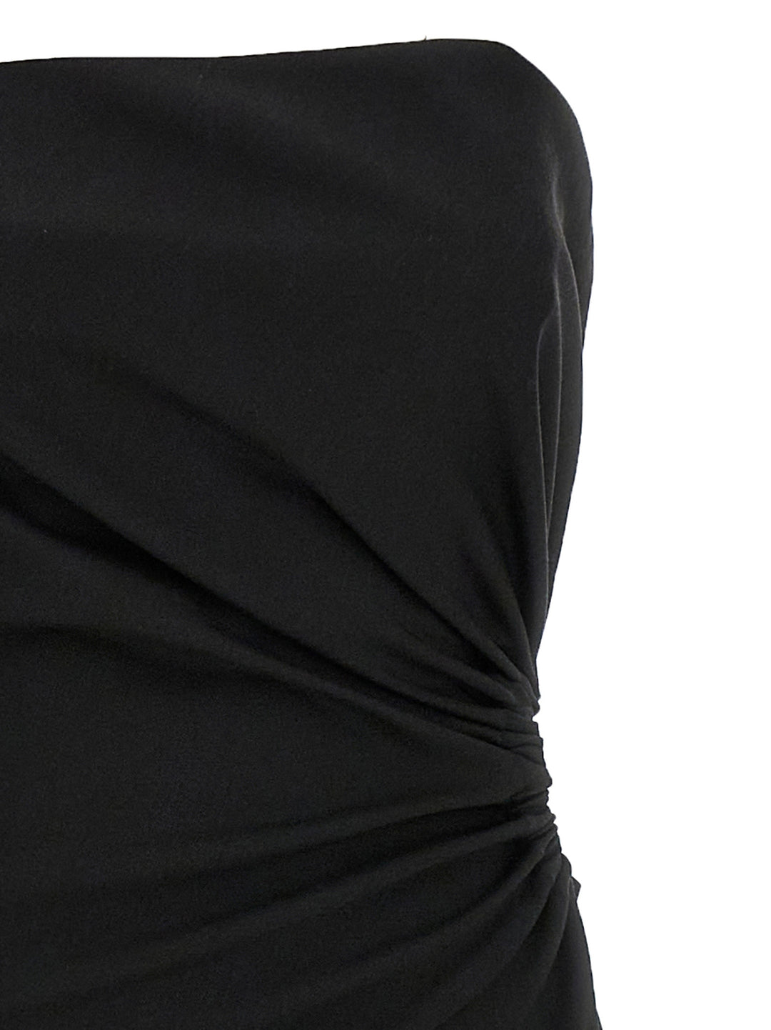 Max Mara Black Virgin Wool Long Dress