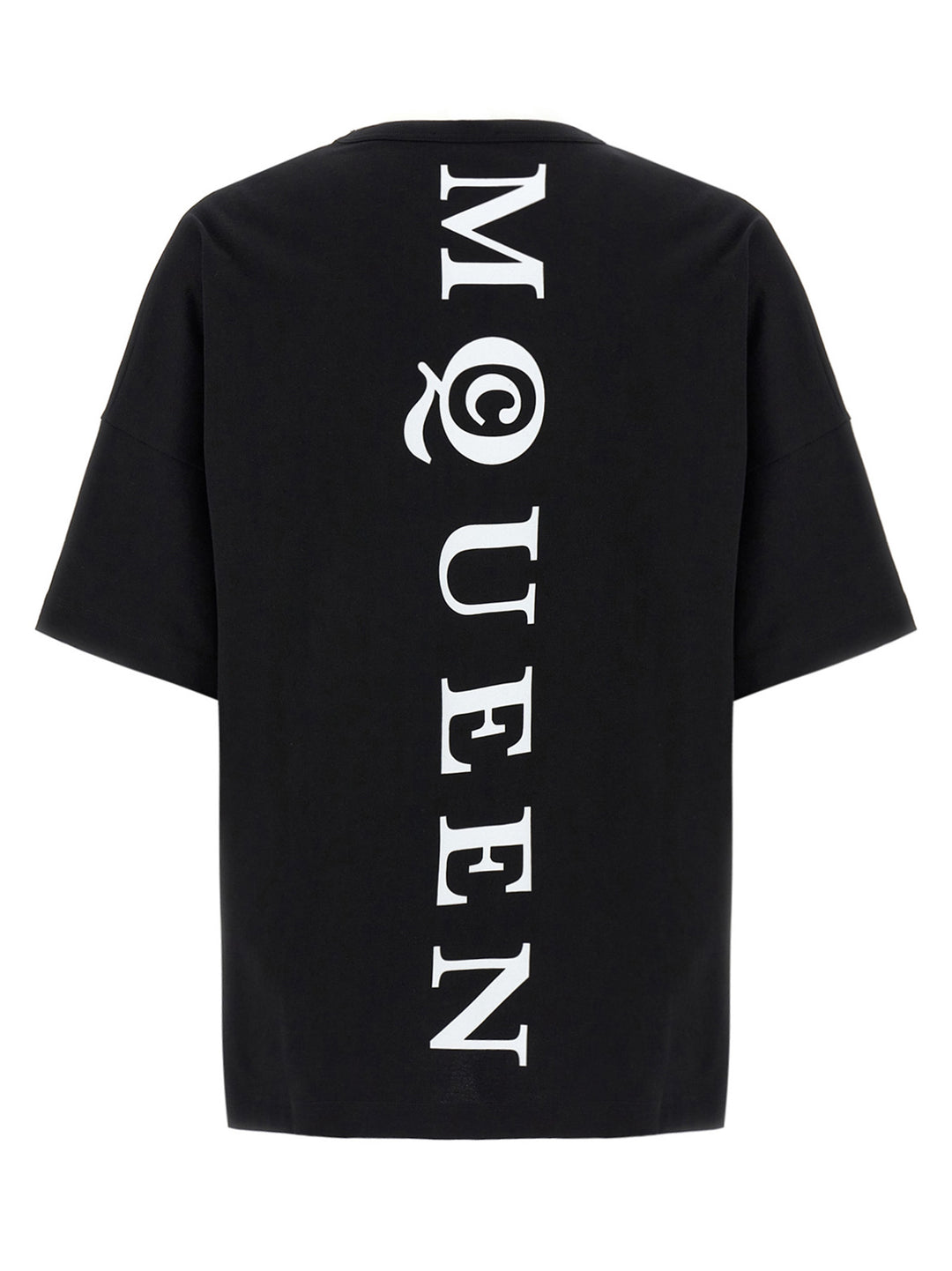 Alexander McQueen Bicolor Cotton T-Shirt