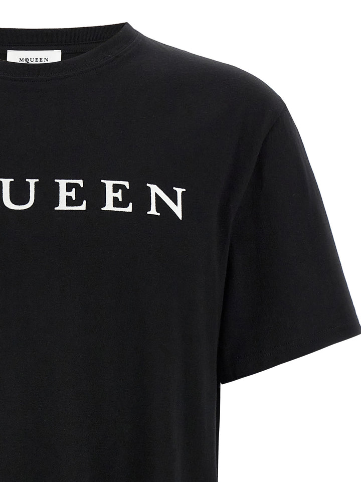 Alexander McQueen Bicolor Cotton T-Shirt
