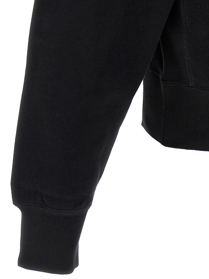 Saint Laurent Black Cotton Sweatshirt