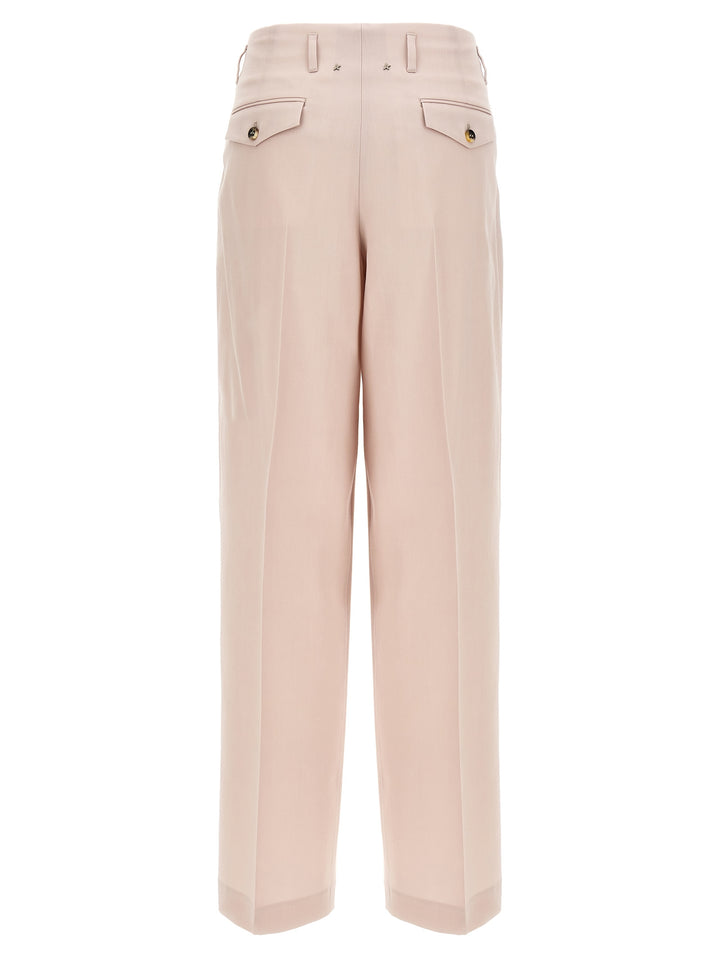 Golden Goose Multicolor Virgin Wool Casual Pants
