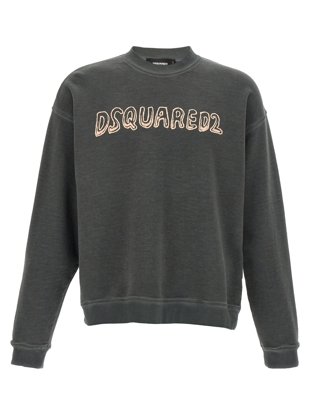 Dsquared² Gray Cotton Sweatshirt