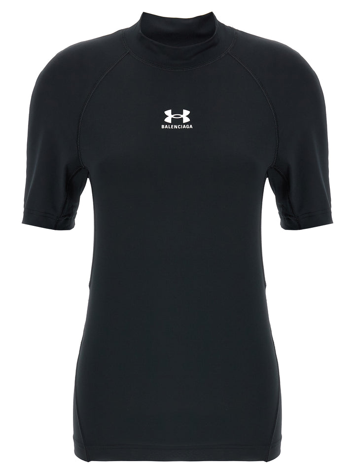 Balenciaga Black Polyester T-Shirt