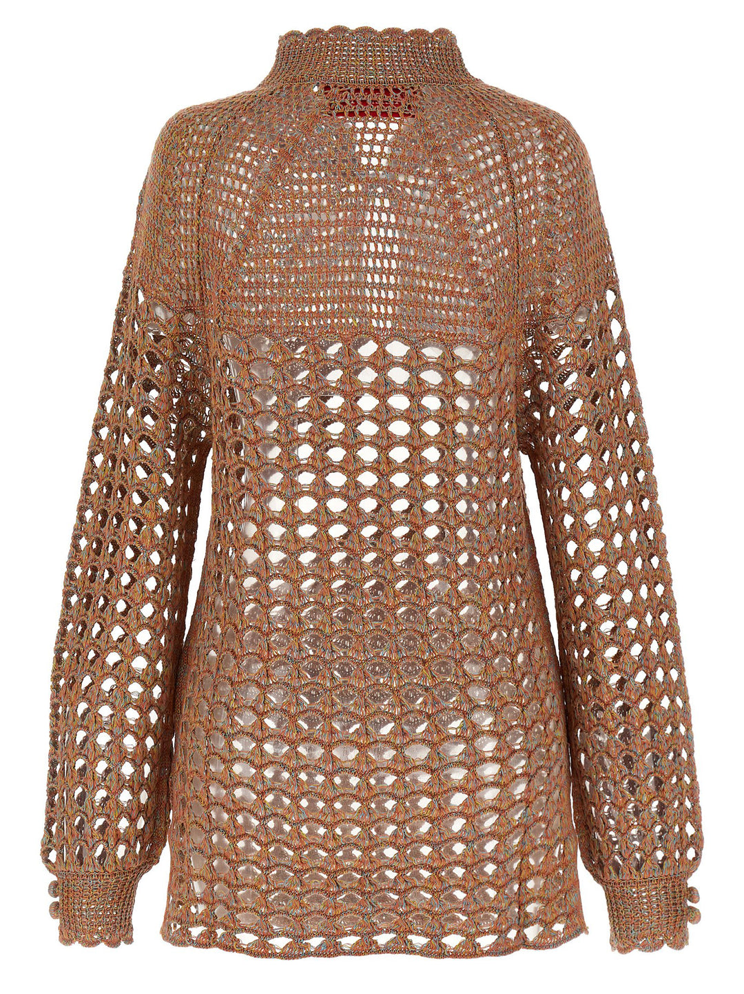 Valentino Garavani Multicolor Linen Cardigan