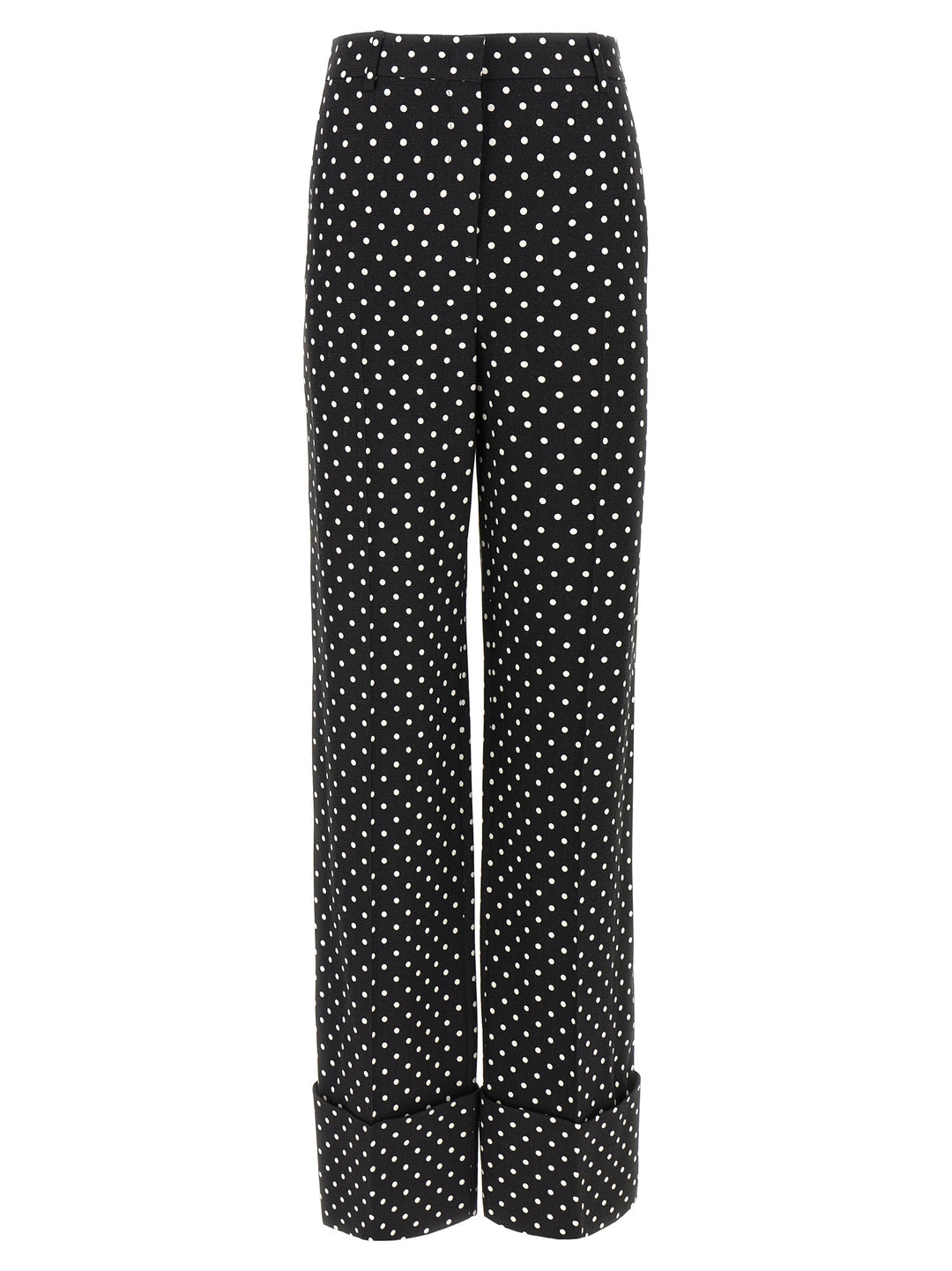 Valentino Garavani Bicolor Viscose Casual Pants
