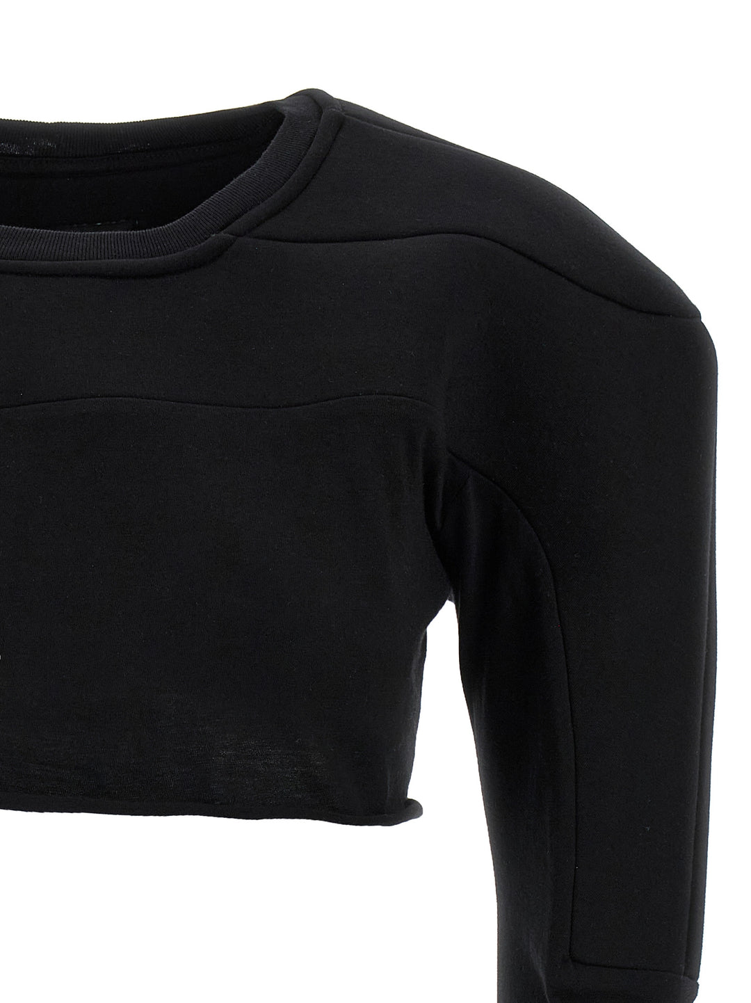 Rick Owens Black Cotton Cardigan
