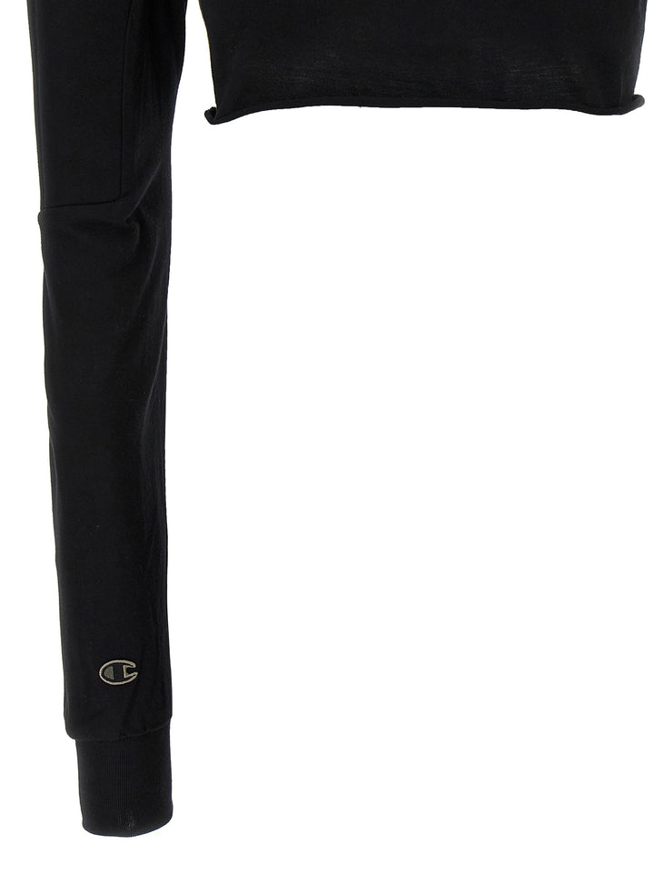 Rick Owens Black Cotton Cardigan