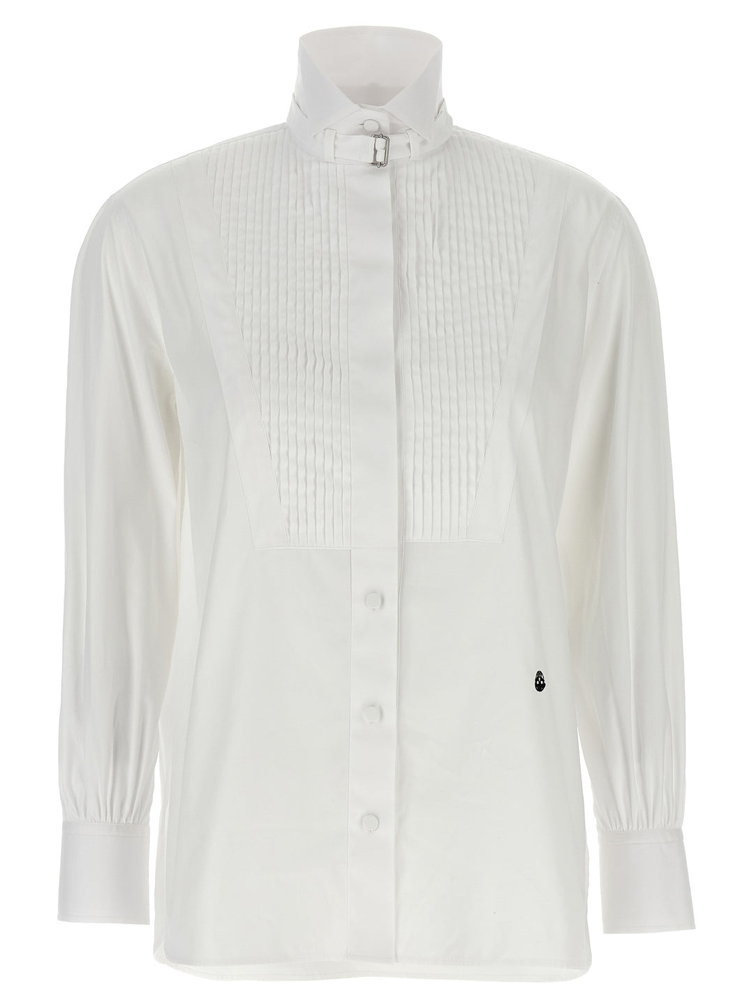 Alexander McQueen White Cotton Blouse