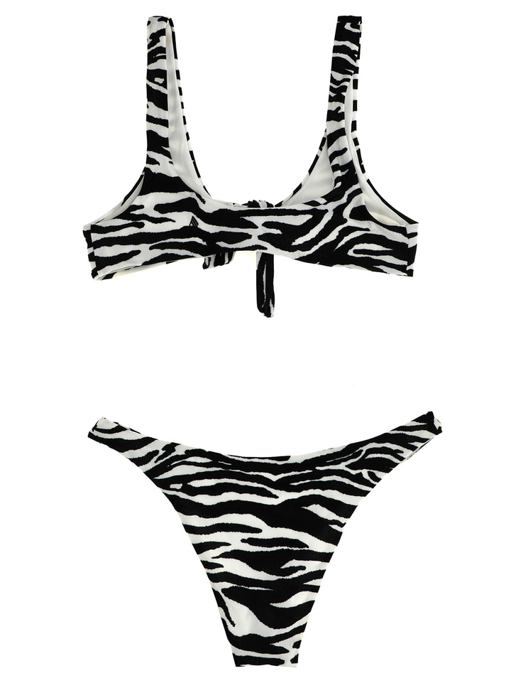 The Attico Bicolor Polyamide Bikini