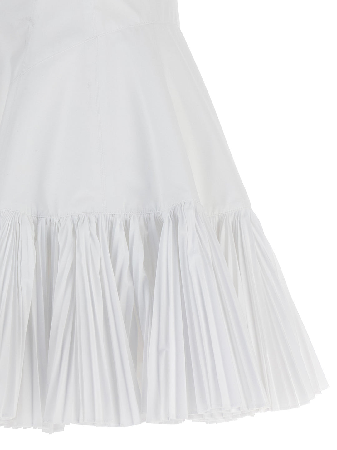 Giovanni Bedin White Polyester Short Dress