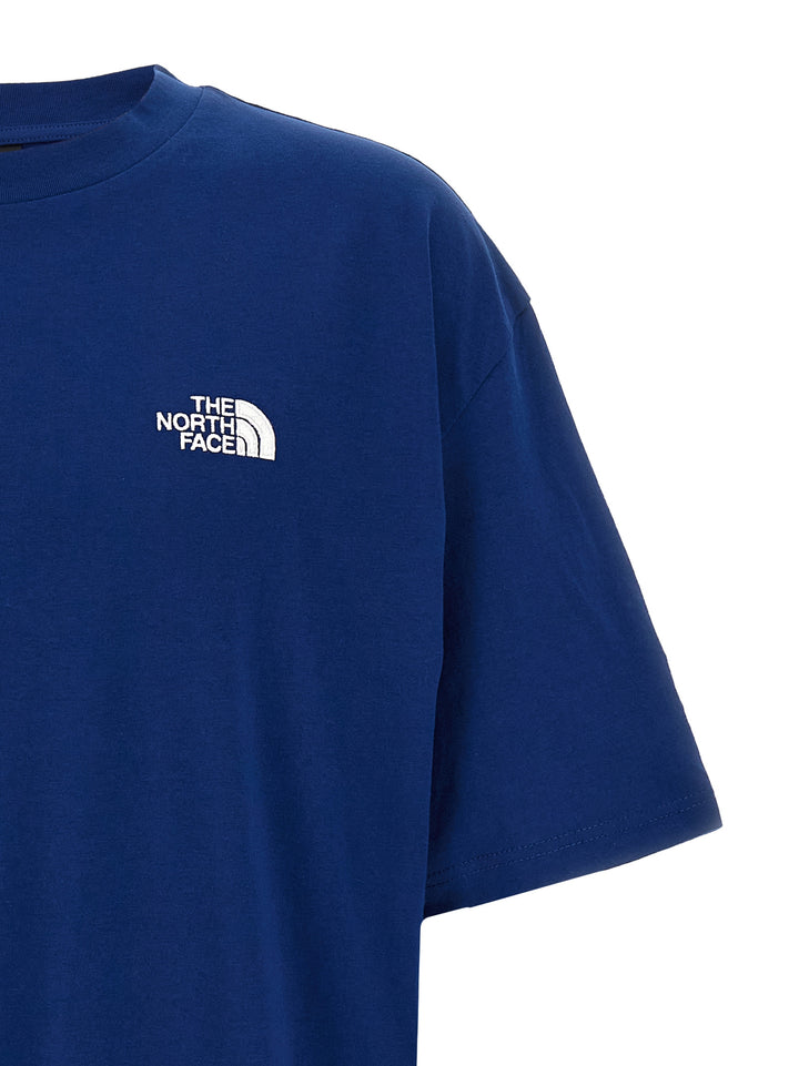 The North Face Blue Cotton T-Shirt