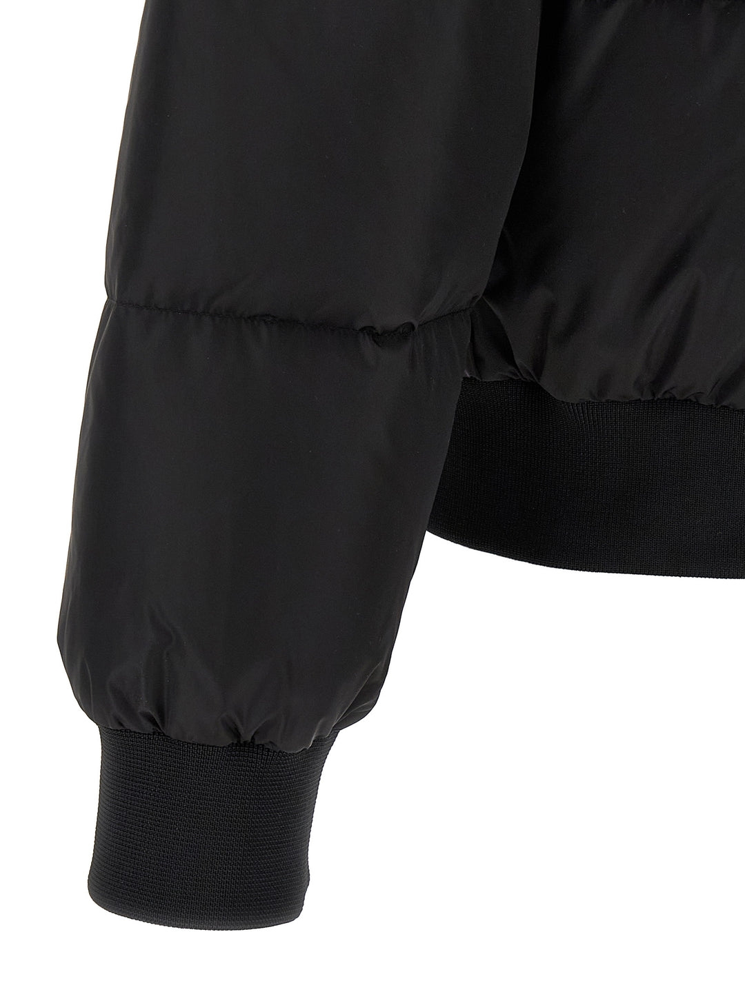 Dsquared² Black Polyamide Bomber