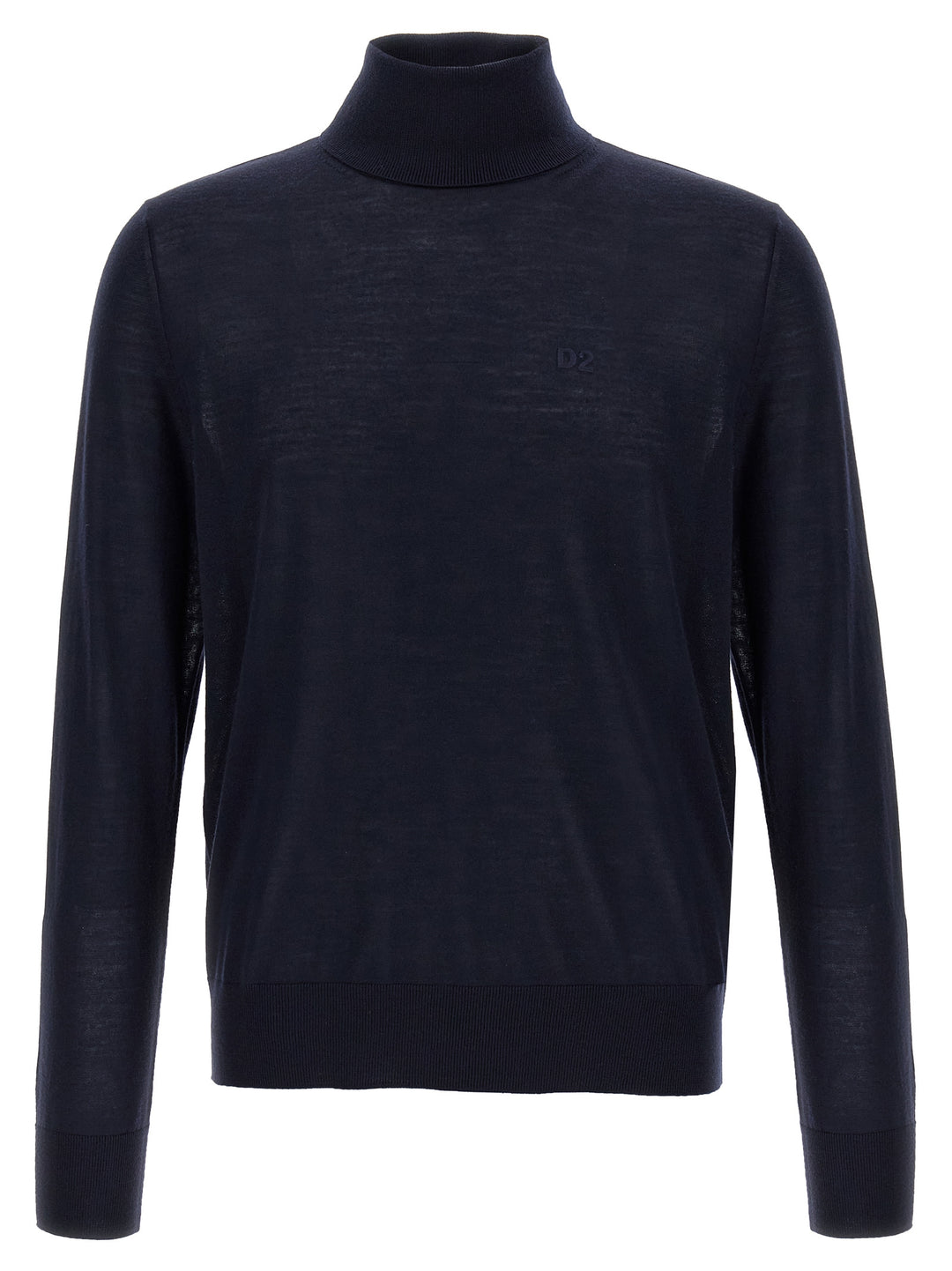 Dsquared² Blue Virgin Wool Cardigan