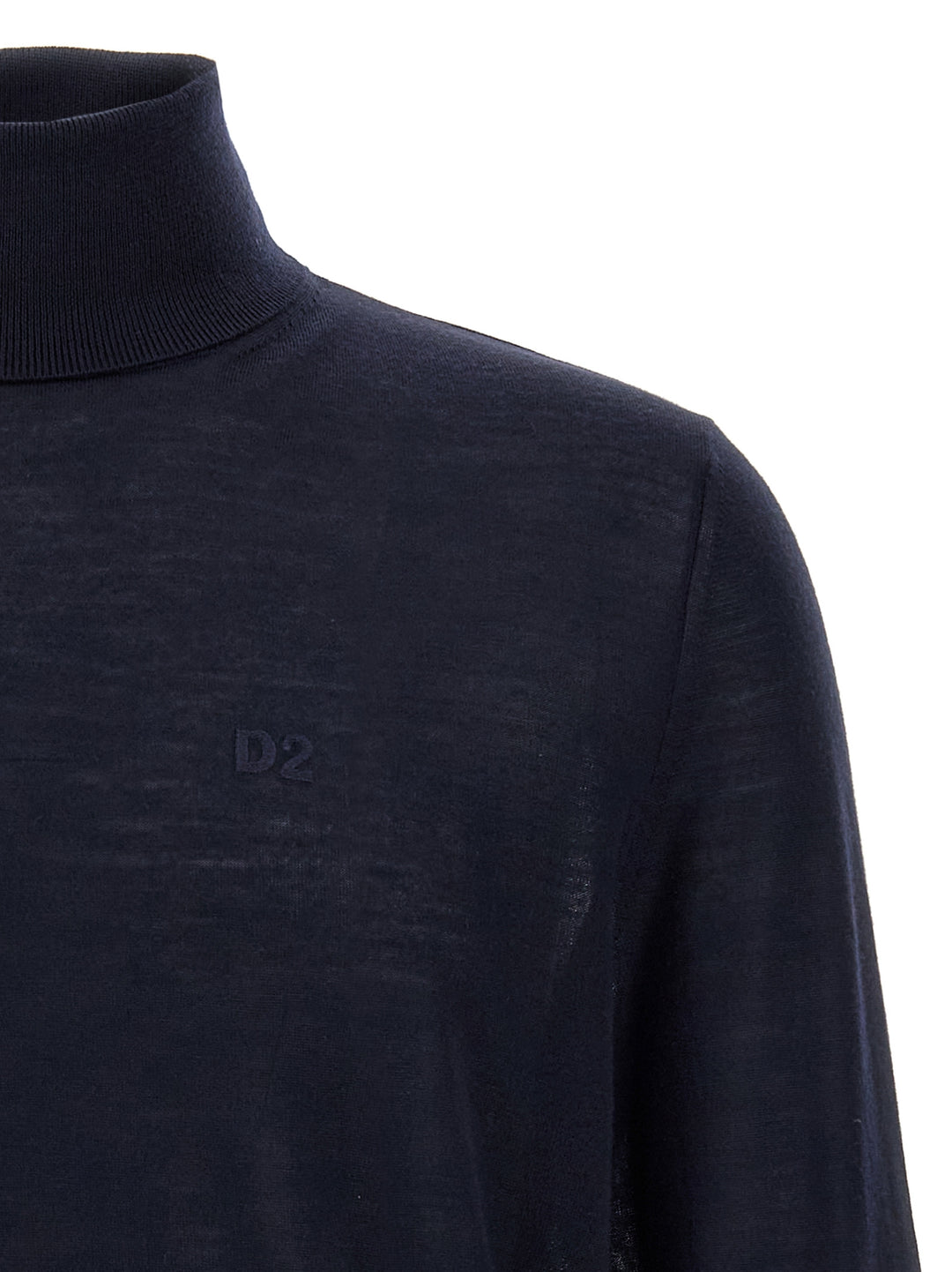 Dsquared² Blue Virgin Wool Cardigan