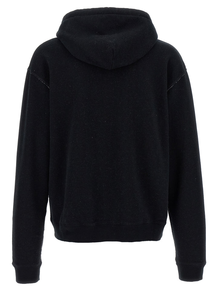 Valentino Garavani Black Cotton Sweatshirt