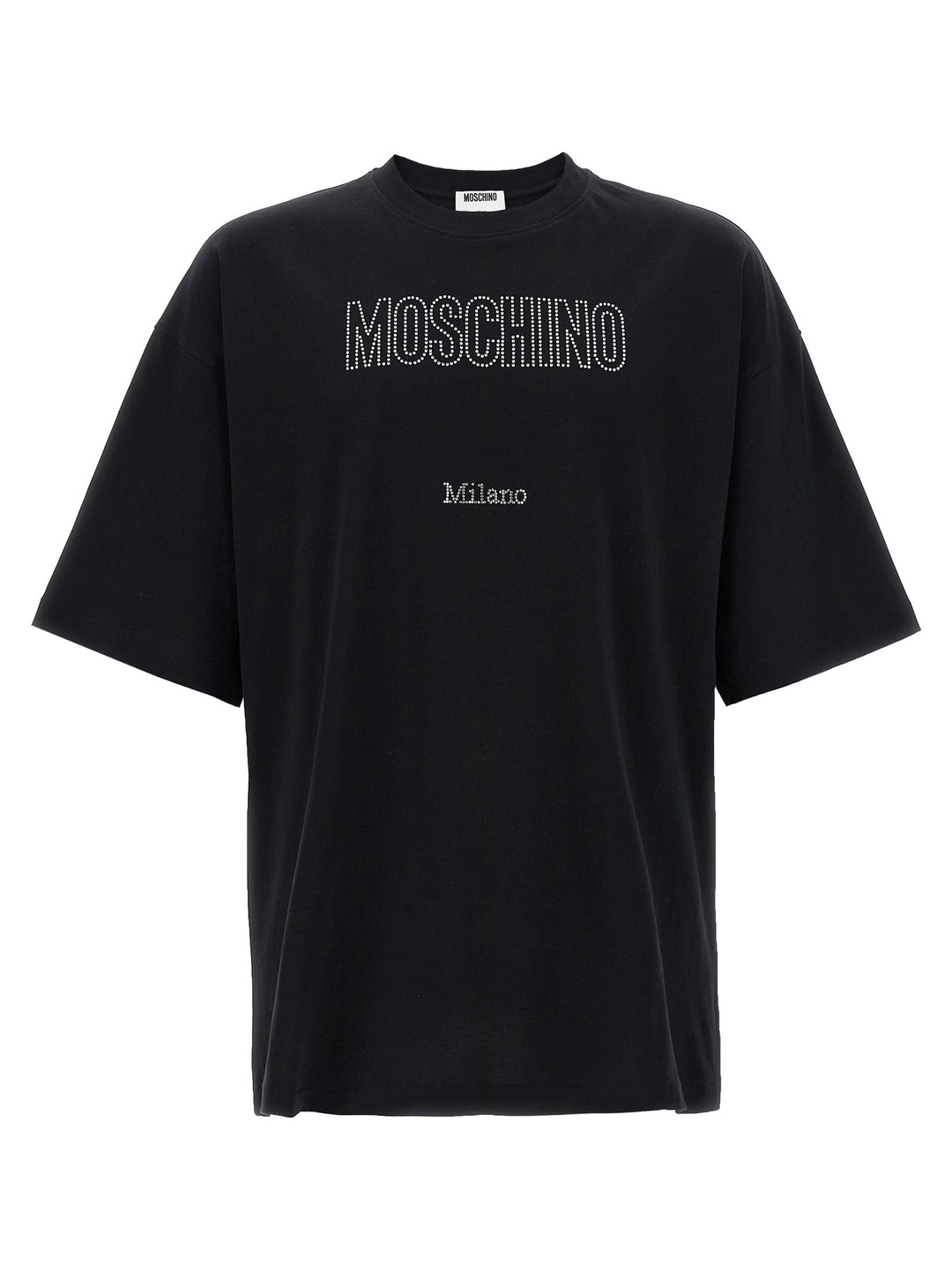 Moschino Black Cotton T-Shirt