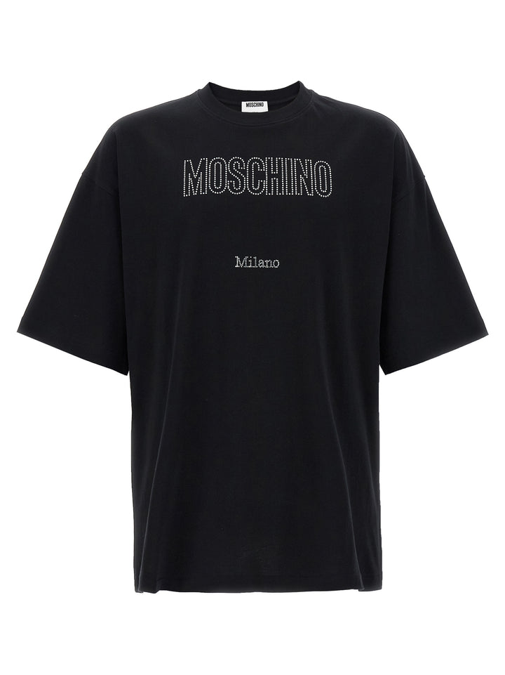 Moschino Black Cotton T-Shirt