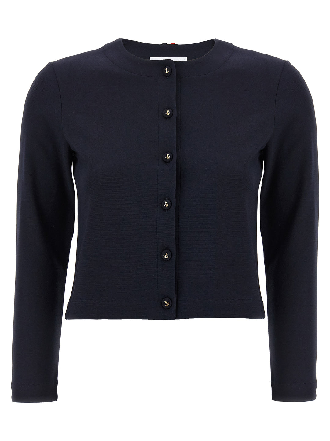 Thom Browne Blue Viscose Cardigan