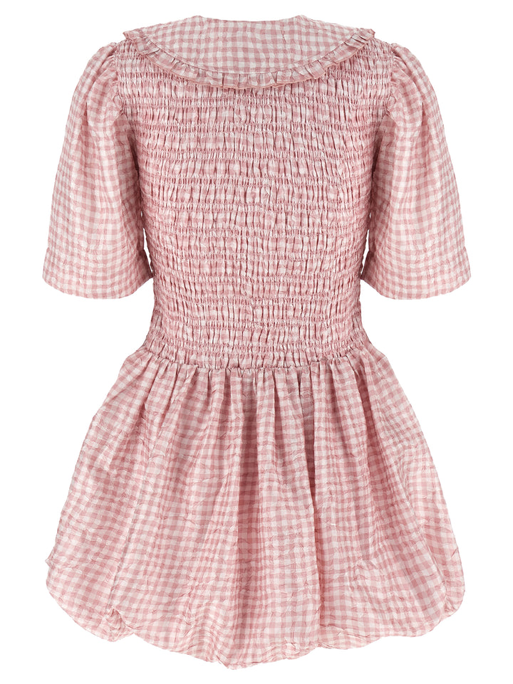 Ganni Multicolor Polyester Short Dress