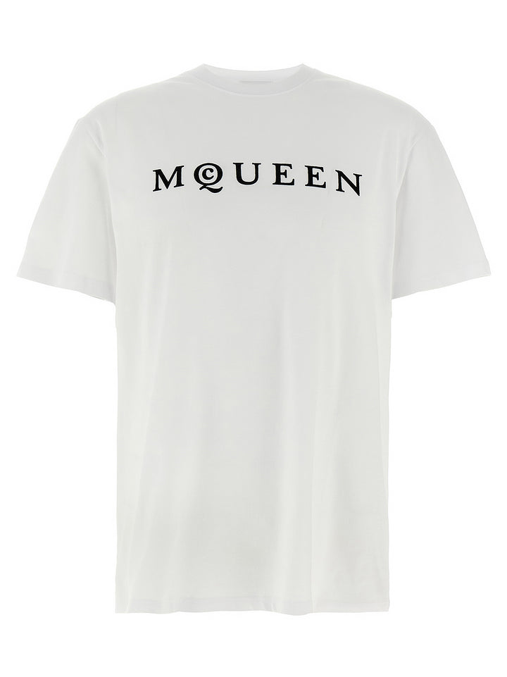 Alexander McQueen Bicolor Cotton T-Shirt