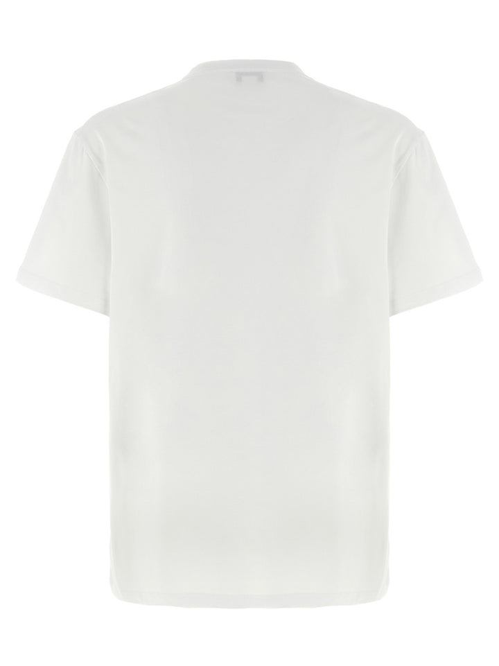 Alexander McQueen Bicolor Cotton T-Shirt