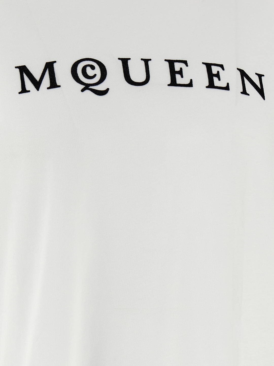 Alexander McQueen Bicolor Cotton T-Shirt