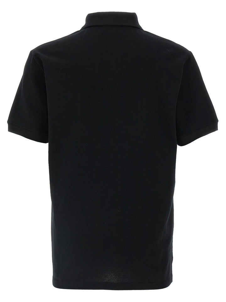 Alexander McQueen Bicolor Cotton Polo Shirt
