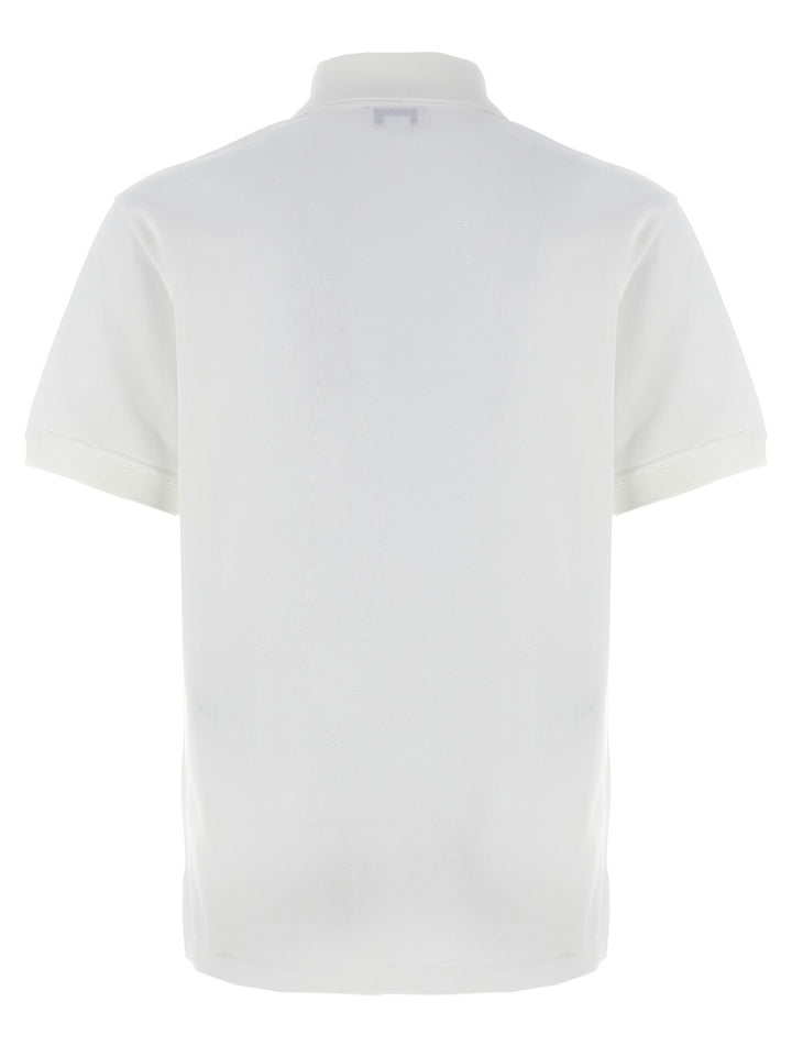 Alexander McQueen Bicolor Cotton Polo Shirt