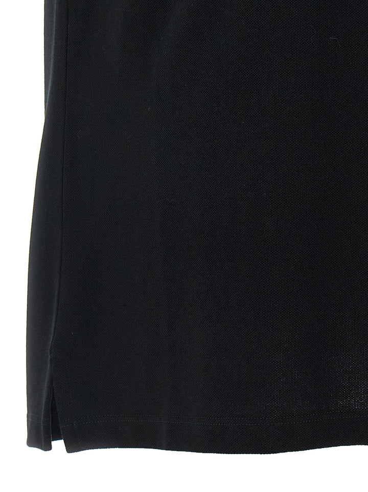 Alexander McQueen Bicolor Cotton Polo Shirt