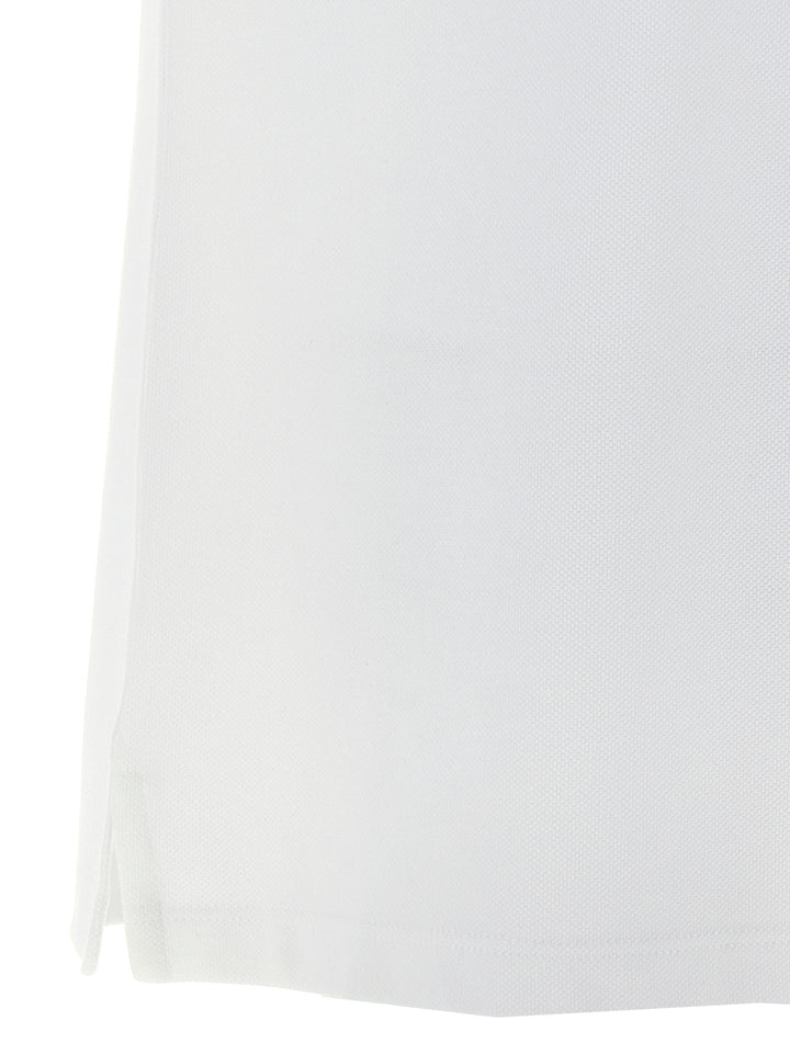 Alexander McQueen Bicolor Cotton Polo Shirt