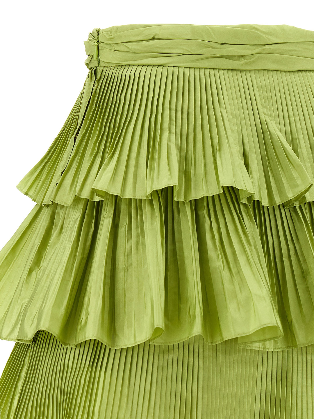 Valentino Garavani Bicolor Silk Long Skirt