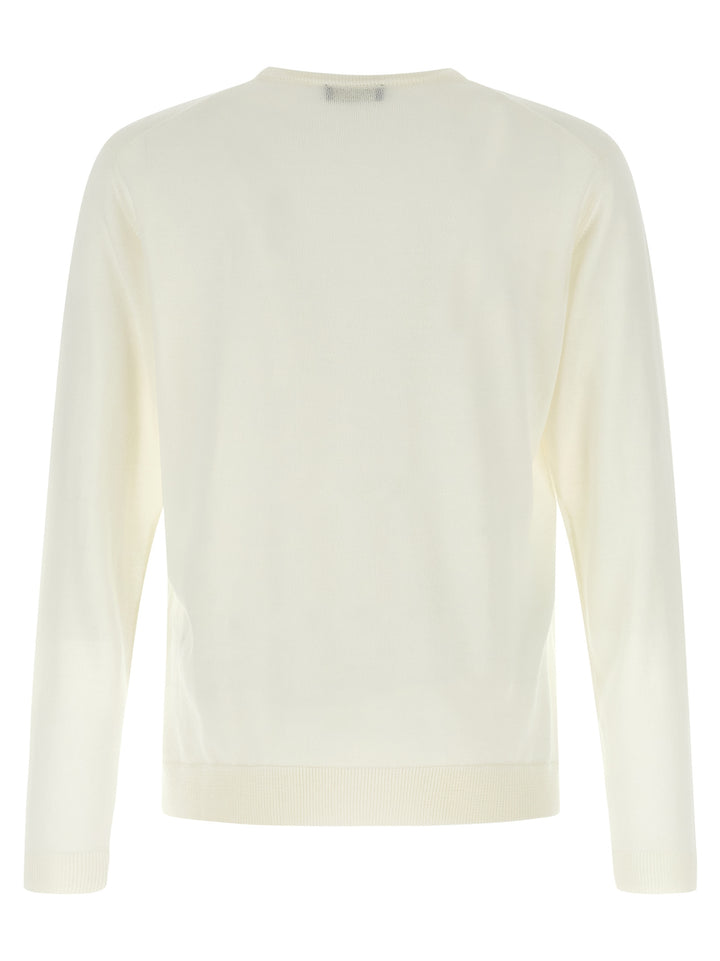 Roberto Collina Beige Merino Wool Cardigan