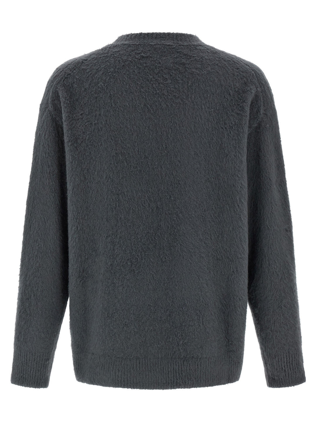 Roberto Collina Gray Cotton Cardigan
