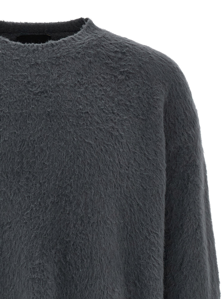 Roberto Collina Gray Cotton Cardigan