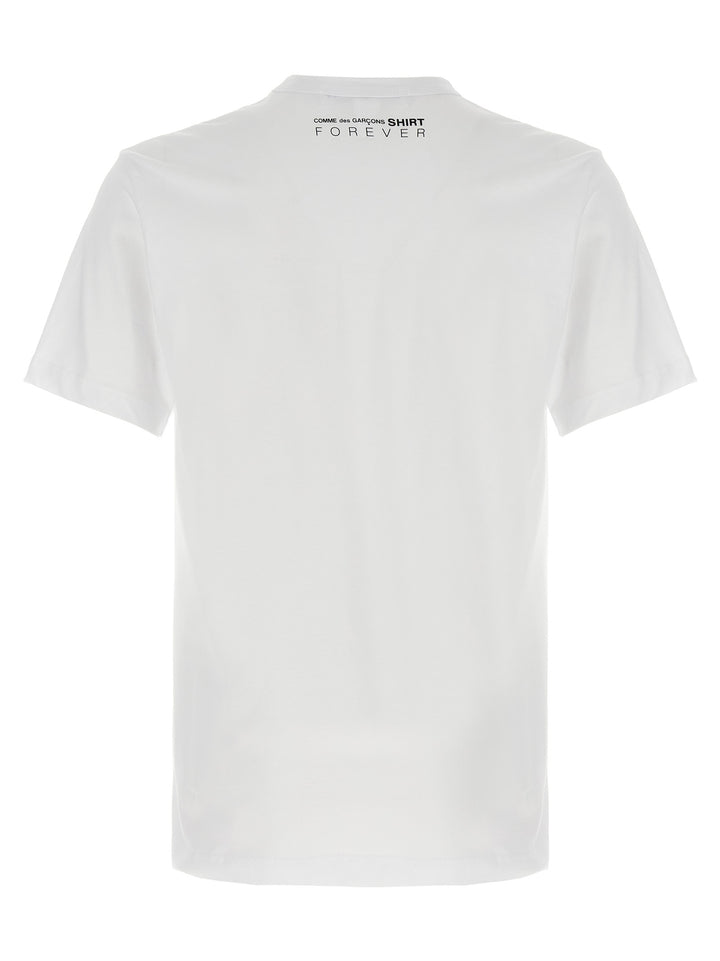 Comme Des Garçons White Cotton T-Shirt