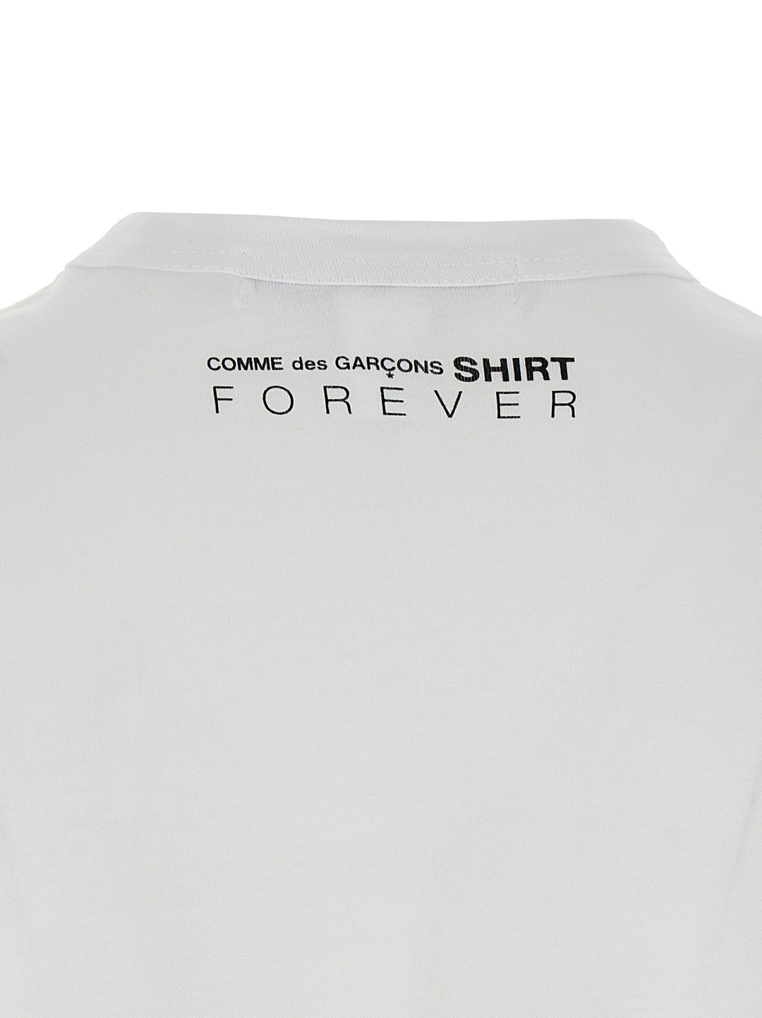 Comme Des Garçons White Cotton T-Shirt