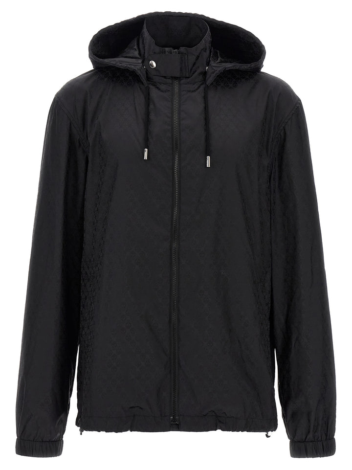 Alexander McQueen Black Polyamide Shell Jacket