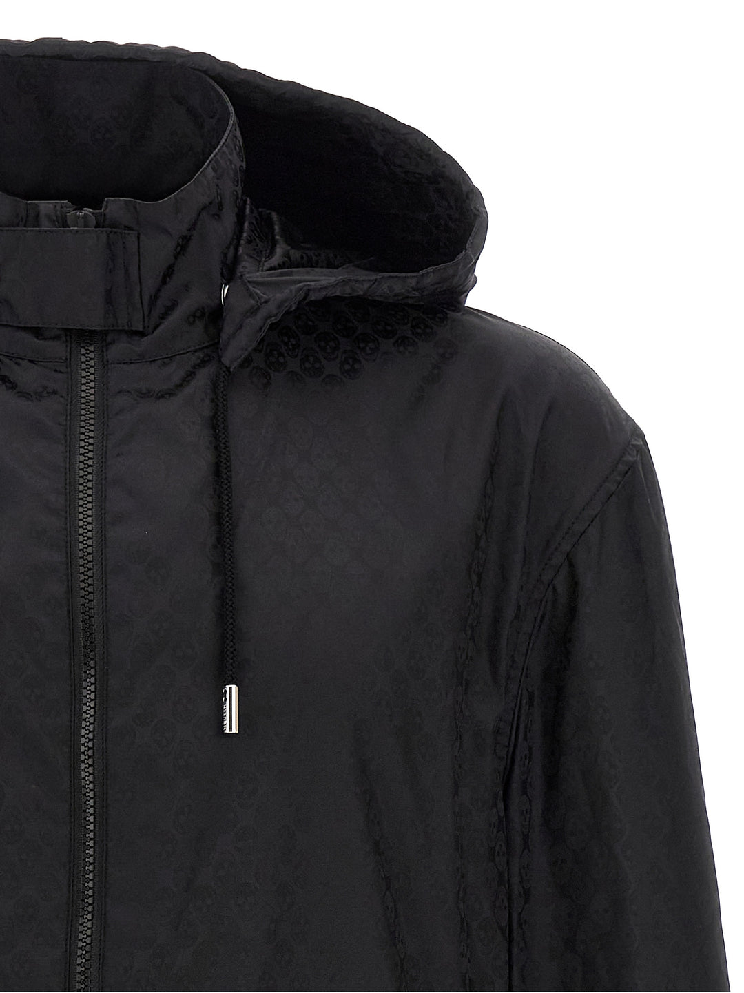 Alexander McQueen Black Polyamide Shell Jacket