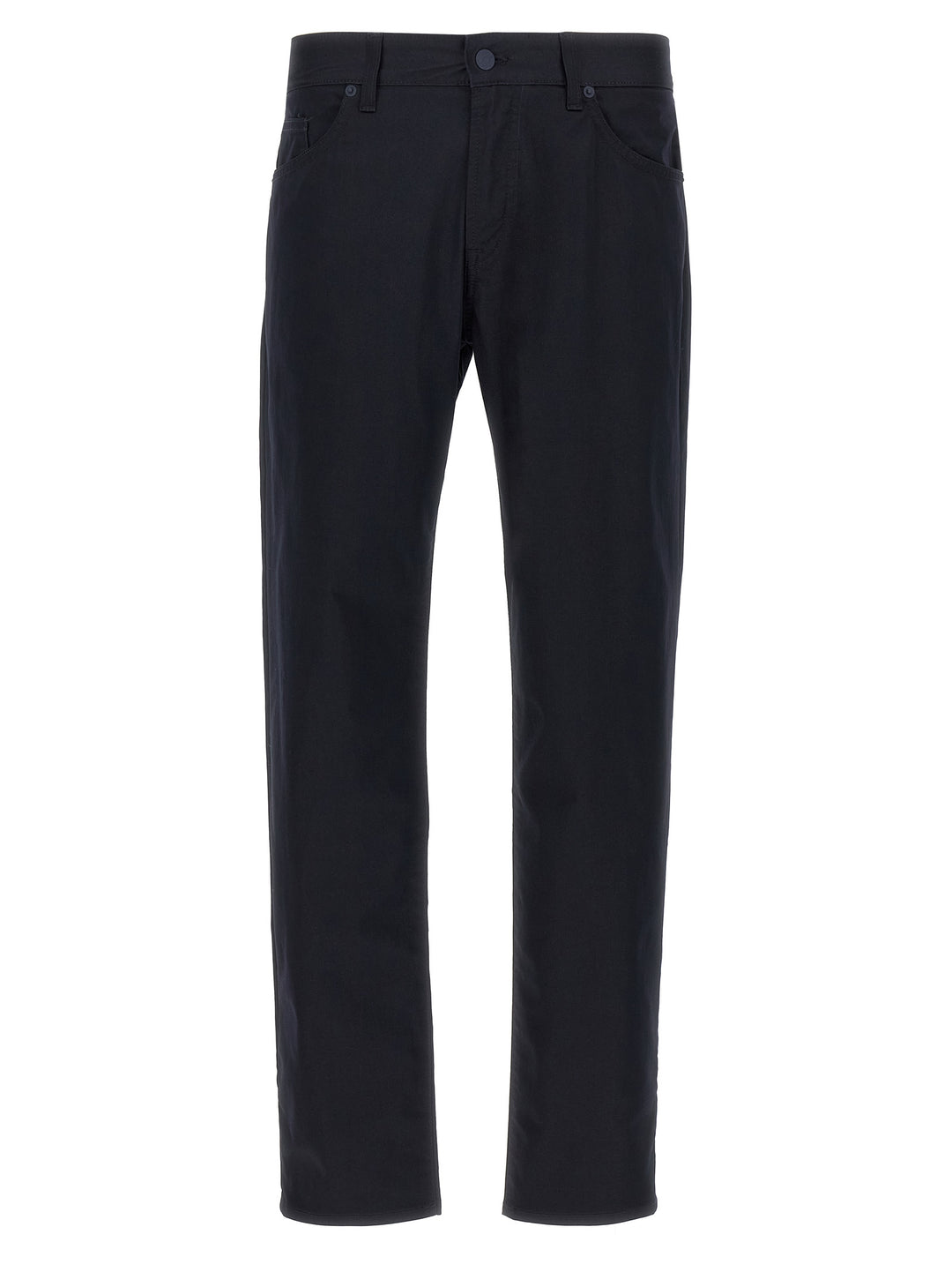 Hugo Boss Blue Cotton Casual Pants
