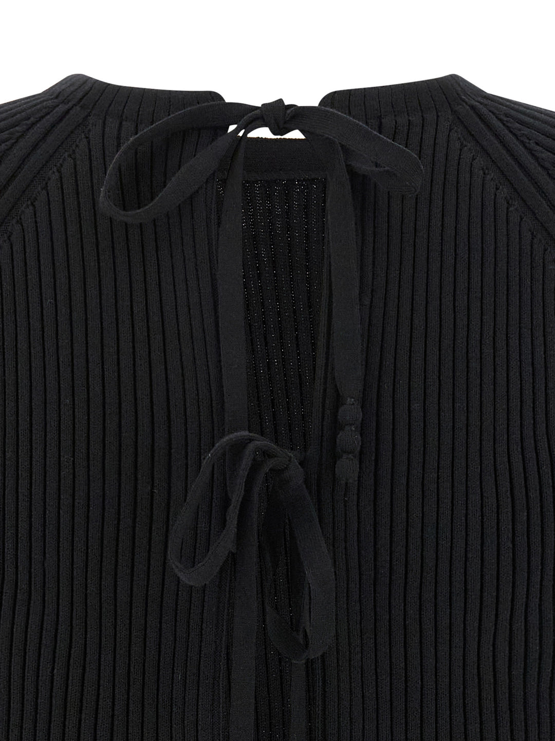 Tory Burch Black Cotton Cardigan