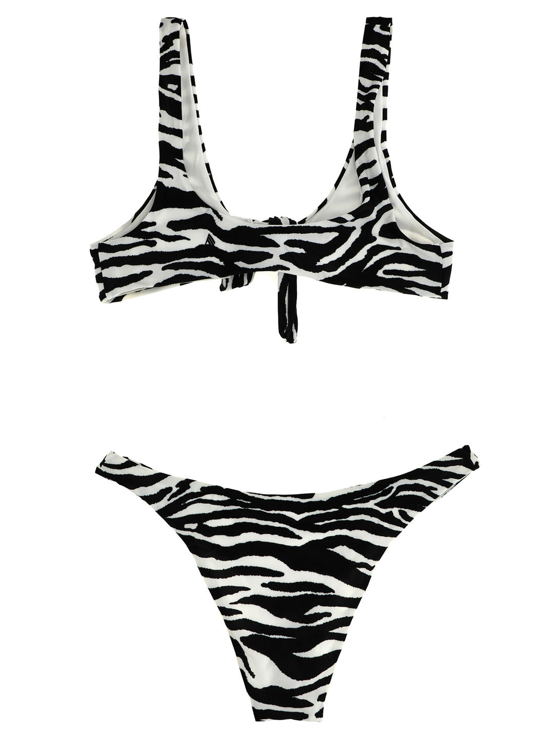 The Attico Bicolor Polyamide Bikini